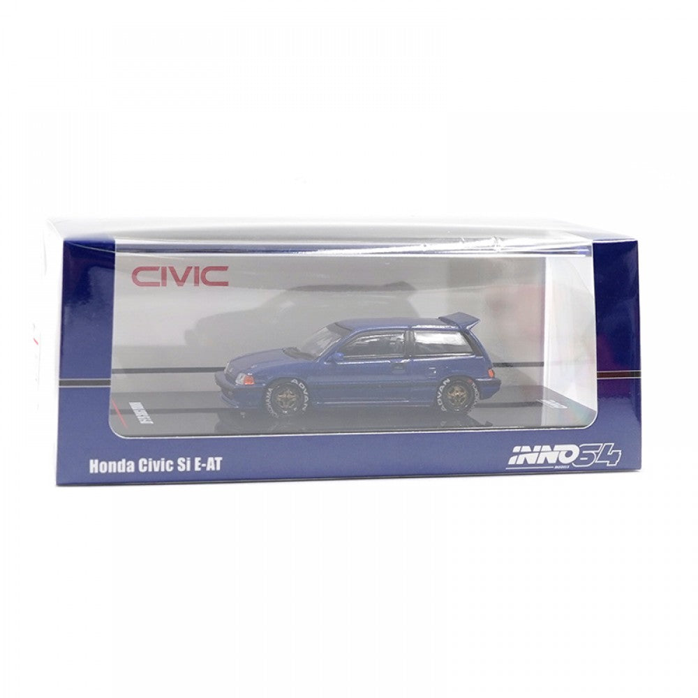 Inno64 Honda Civic Si E-AT Blue 1:64