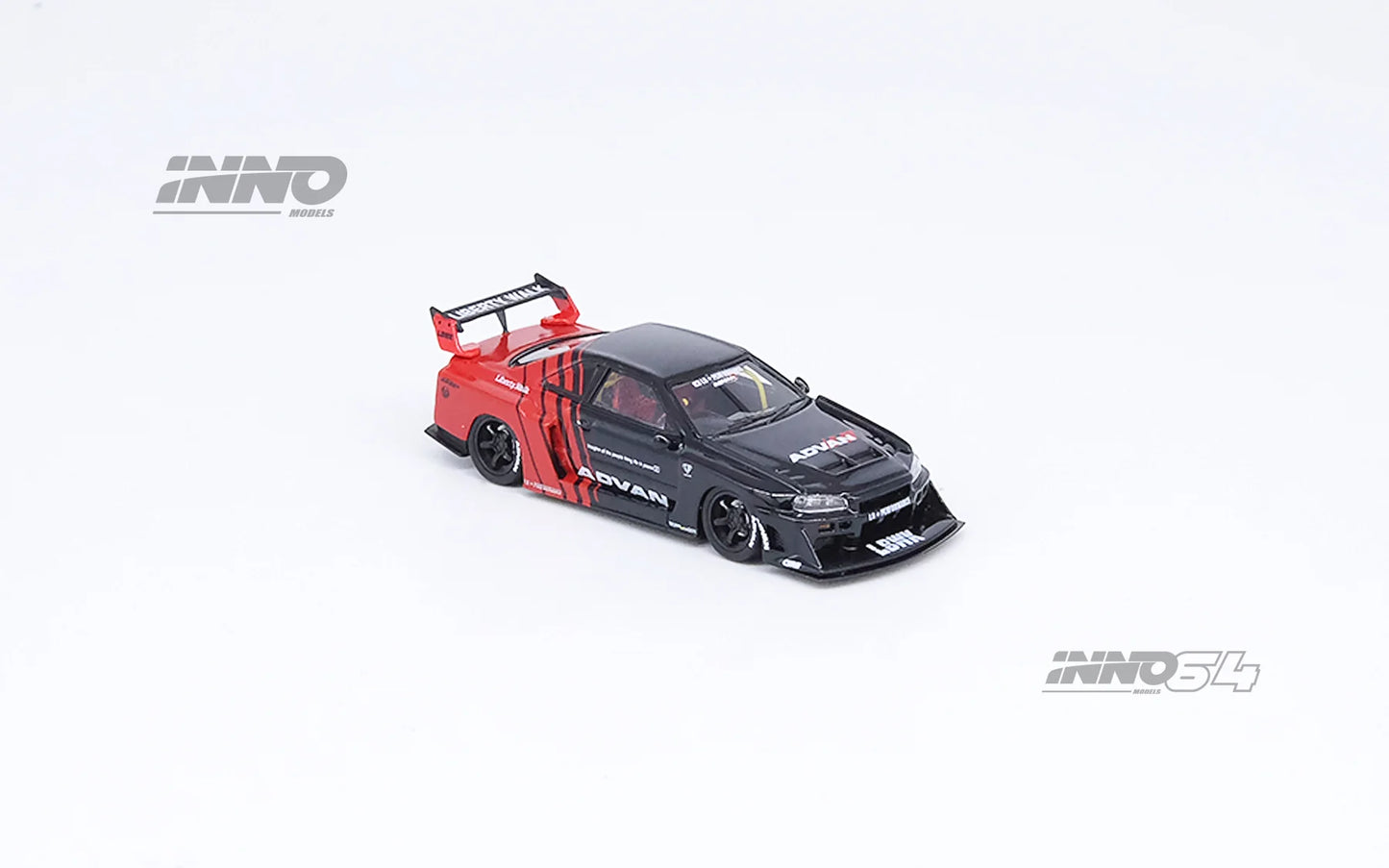 Inno64 Nissan Skyline LBWK ER34 Super Silhouette Advan 1:64
