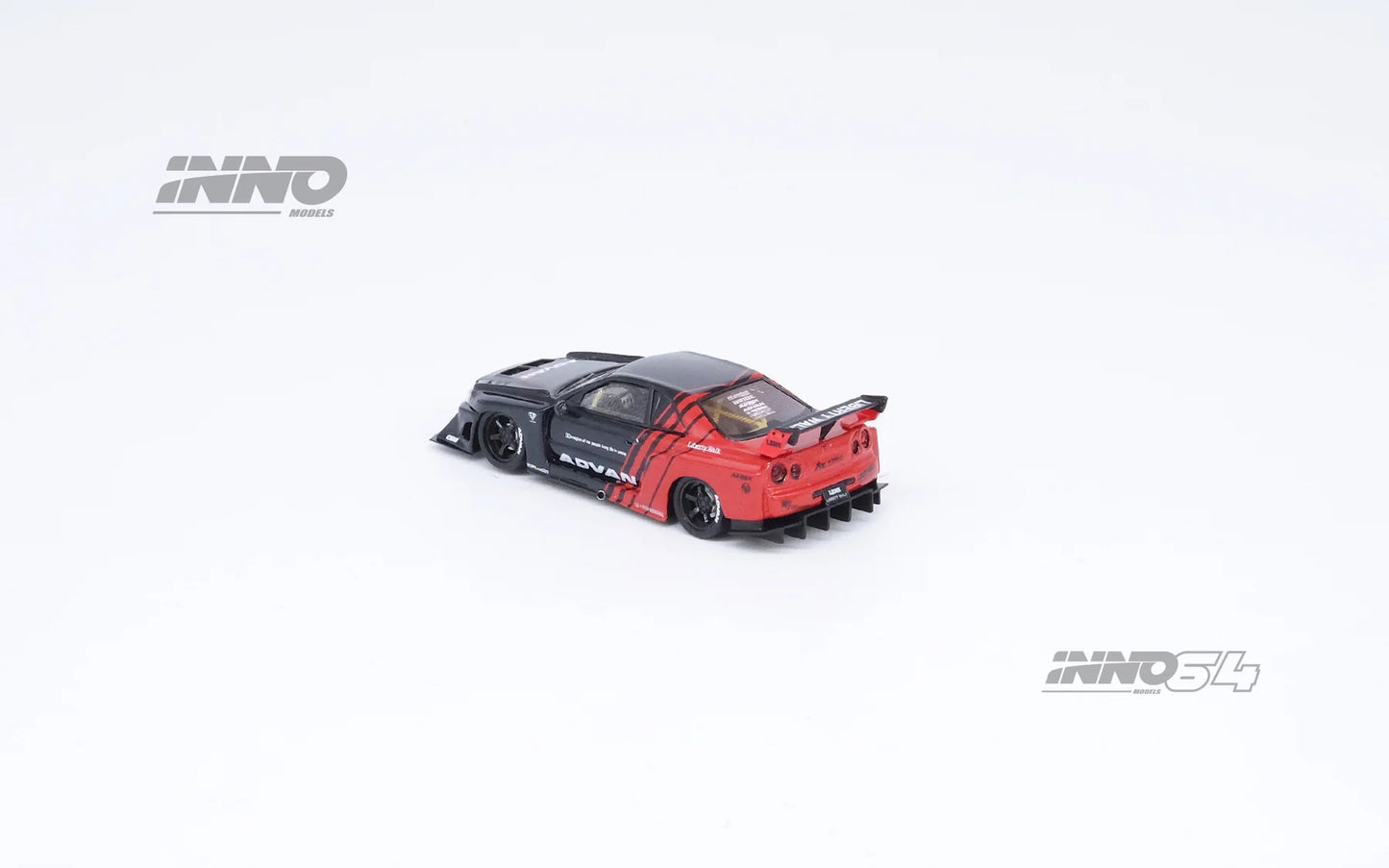 Inno64 Nissan Skyline LBWK ER34 Super Silhouette Advan 1:64