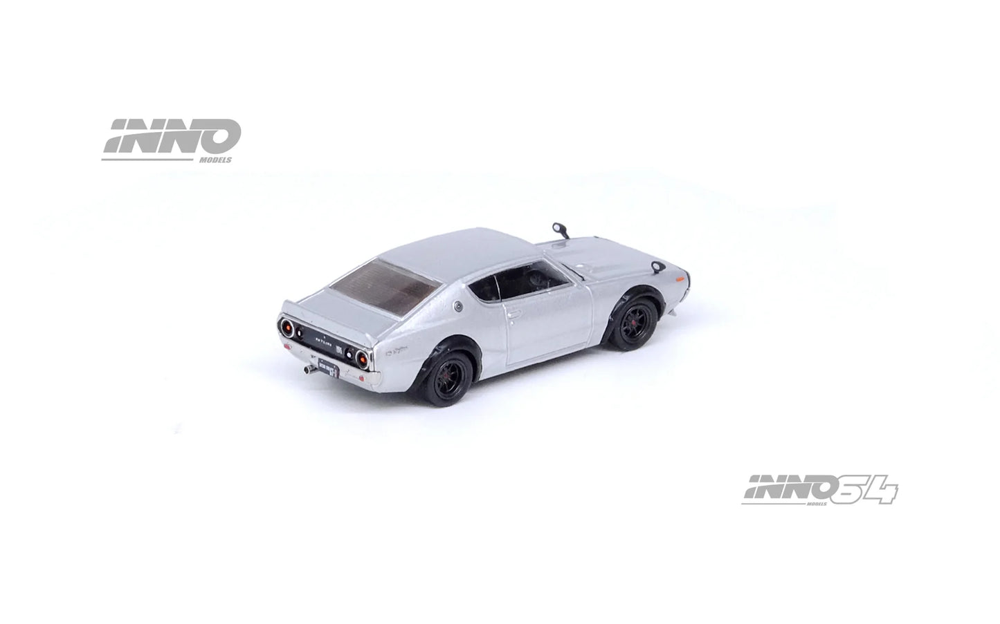 Inno64 Nissan Skyline 2000 GTR KPGC110 Silver 1:64