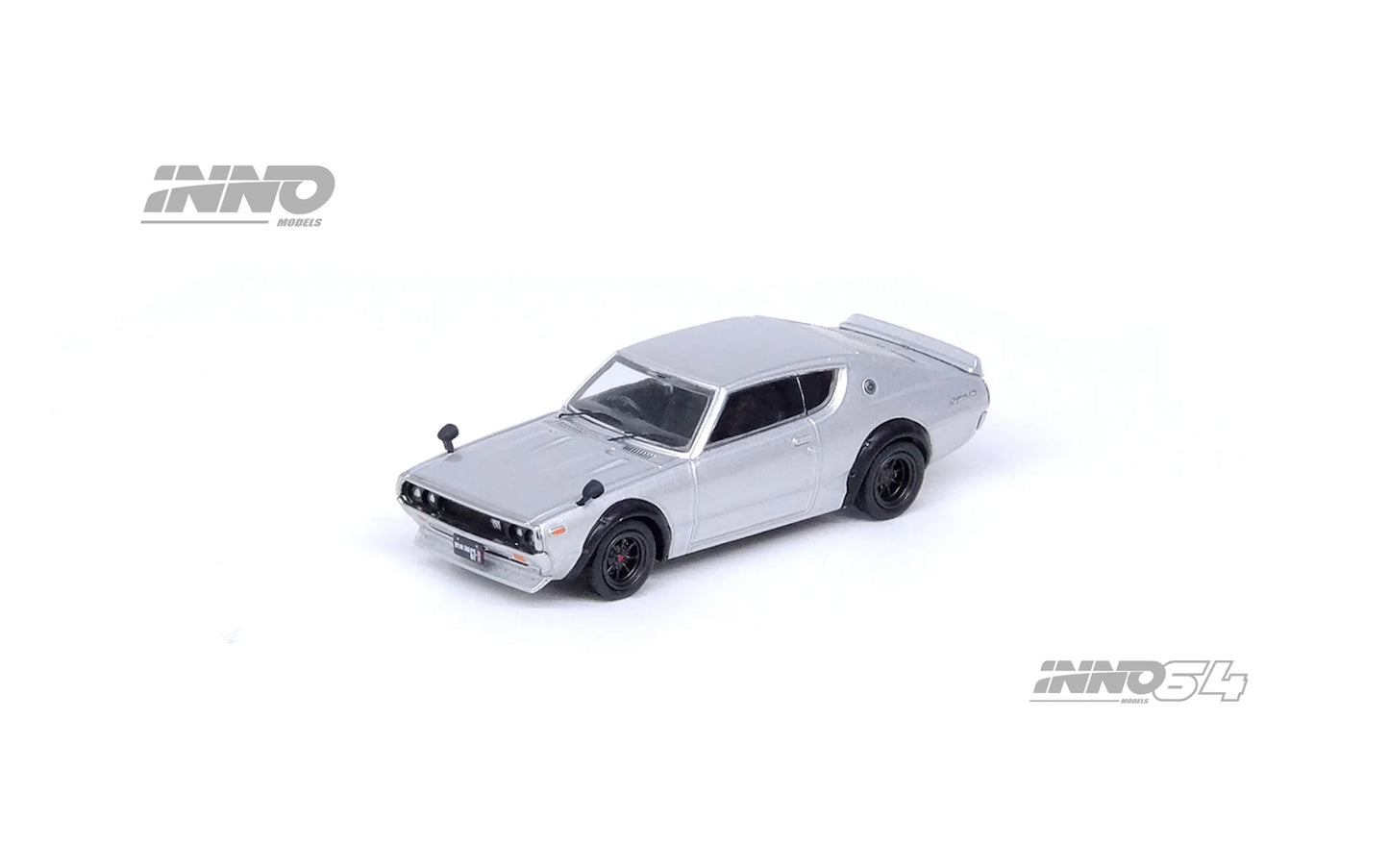 Inno64 Nissan Skyline 2000 GTR KPGC110 Silver 1:64