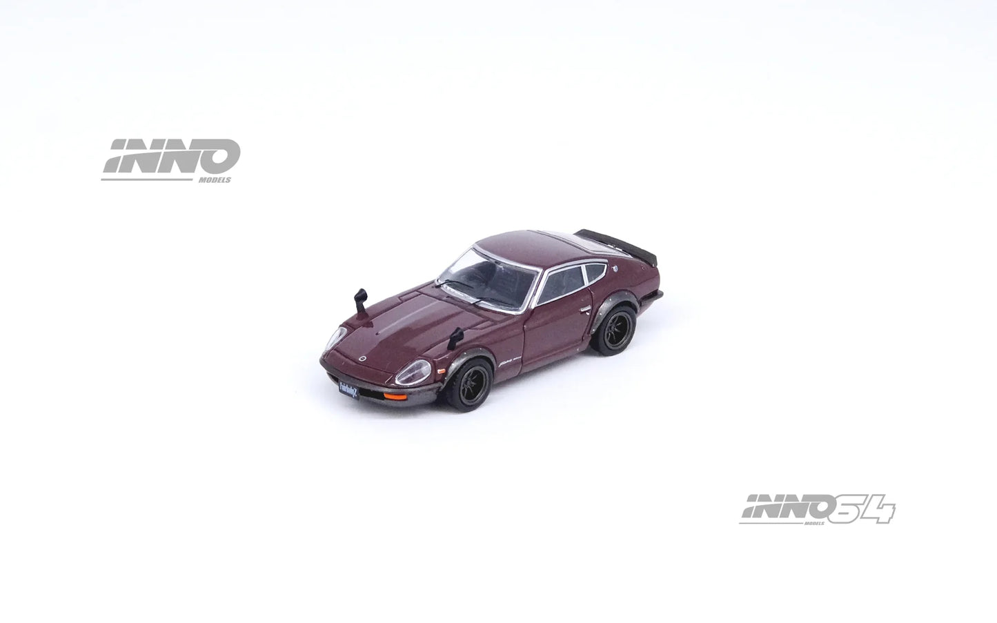 Inno64 Nissan Fairlady 240ZC HS30 Maroon 1:64