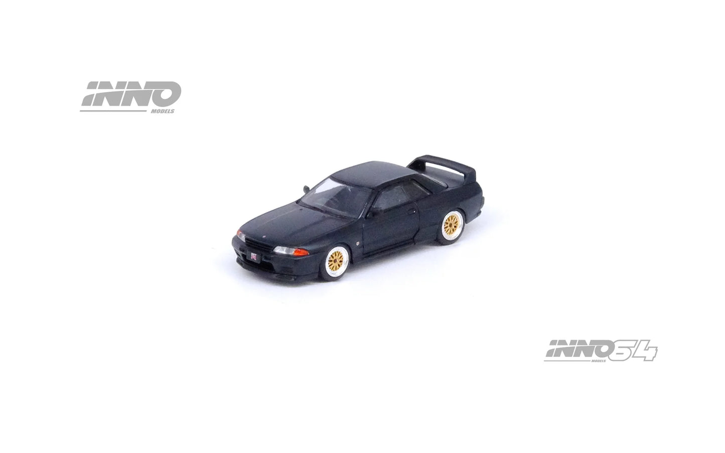 Inno64 Nissan Skyline GTR R32 The Diecast Company Special Edition Matt Black 1:64