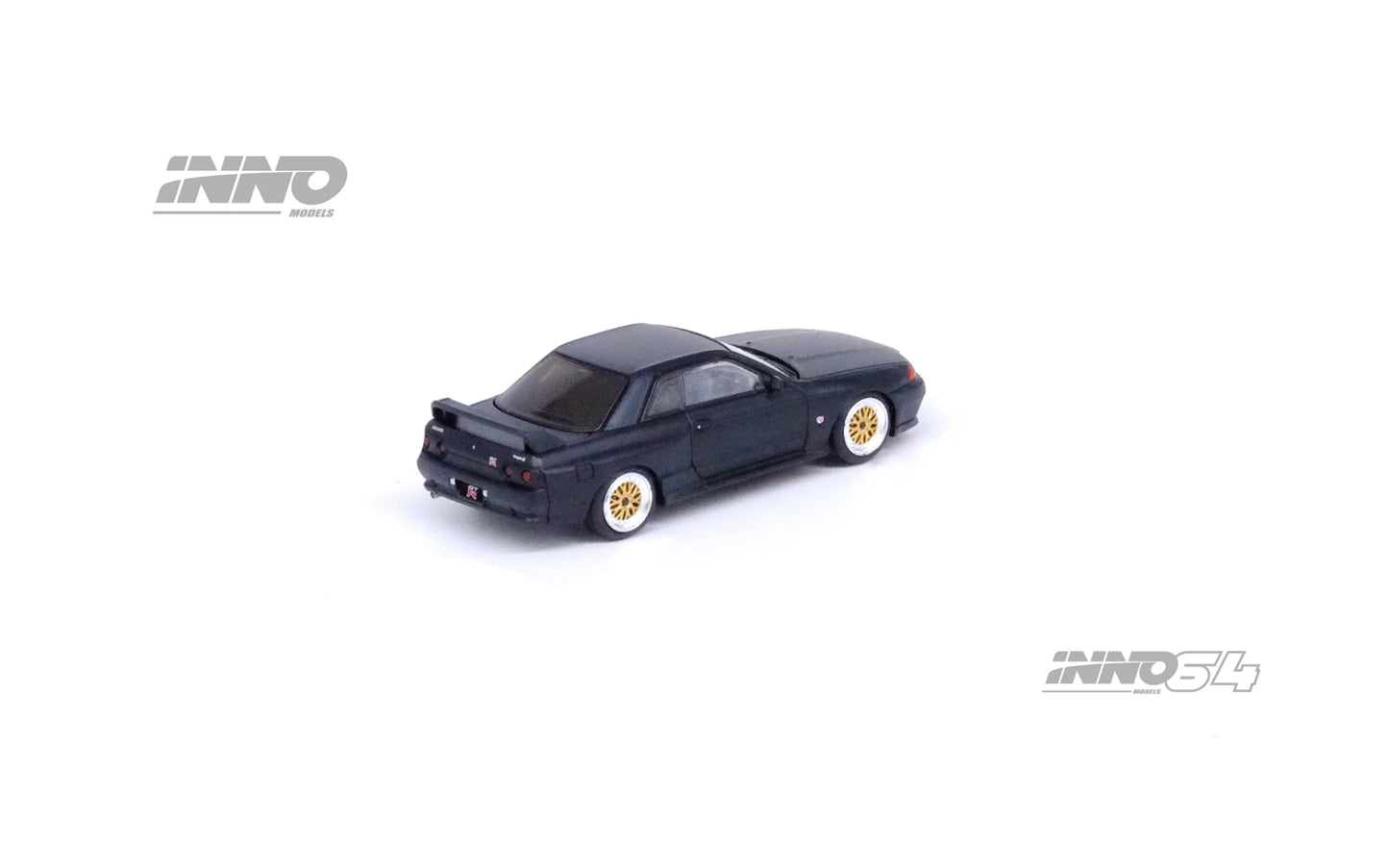 Inno64 Nissan Skyline GTR R32 The Diecast Company Special Edition Matt Black 1:64