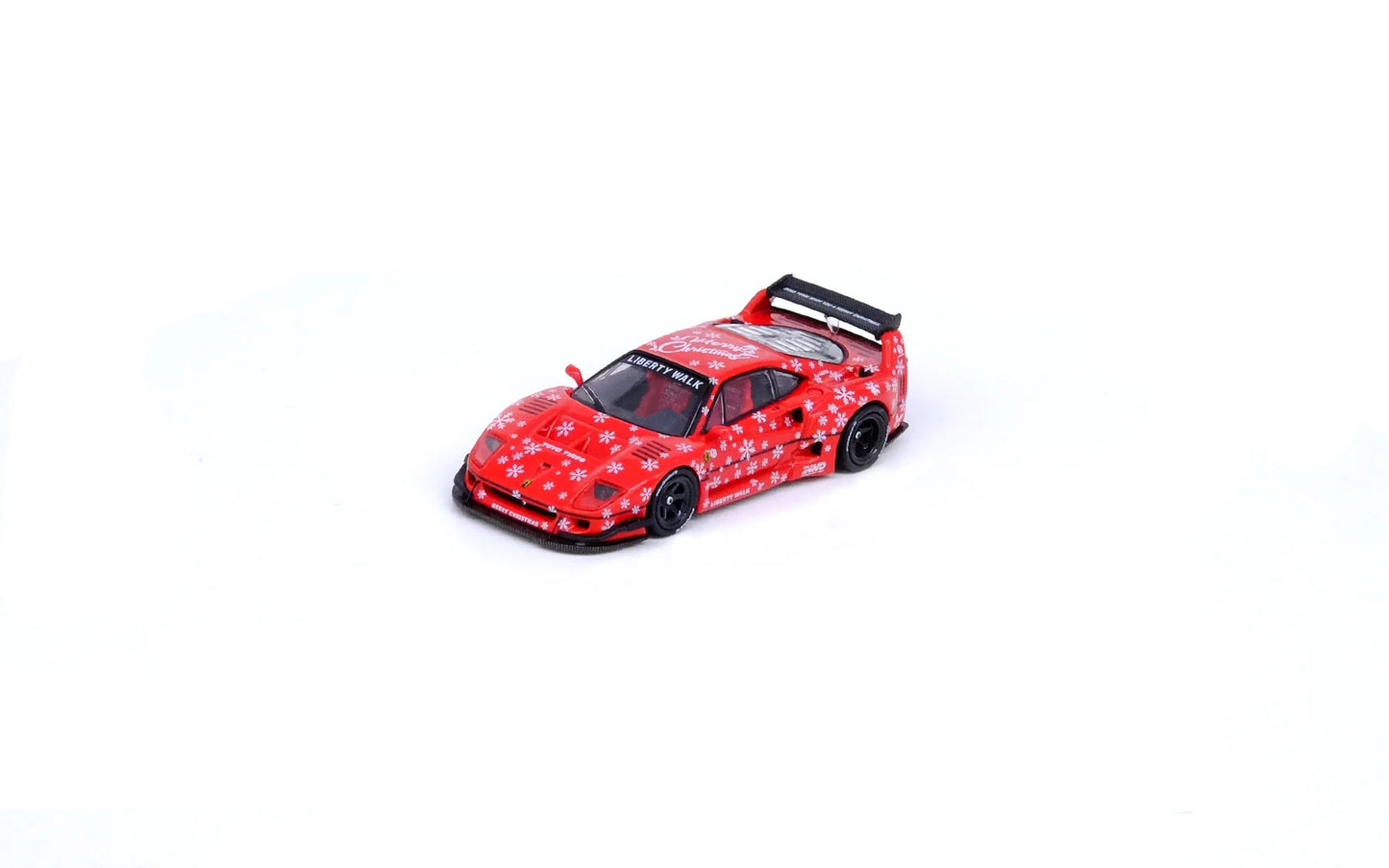 Inno64 Liberty Walk Ferrari F40 Christmas Edition 2023 Red 1:64