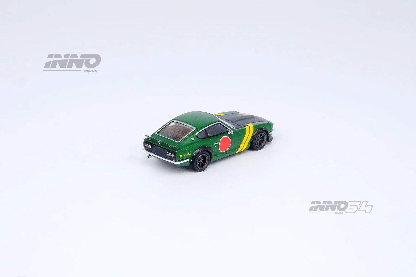 Inno64 Datsun 240Z S30 Zero Fighter Aircraft Livery Green Black 1:64