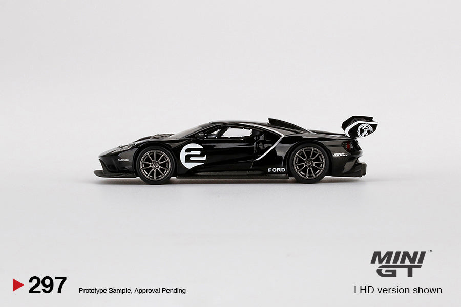 Mini GT Box Version 297 Ford GT Mk II #006 Shadow Black 1:64