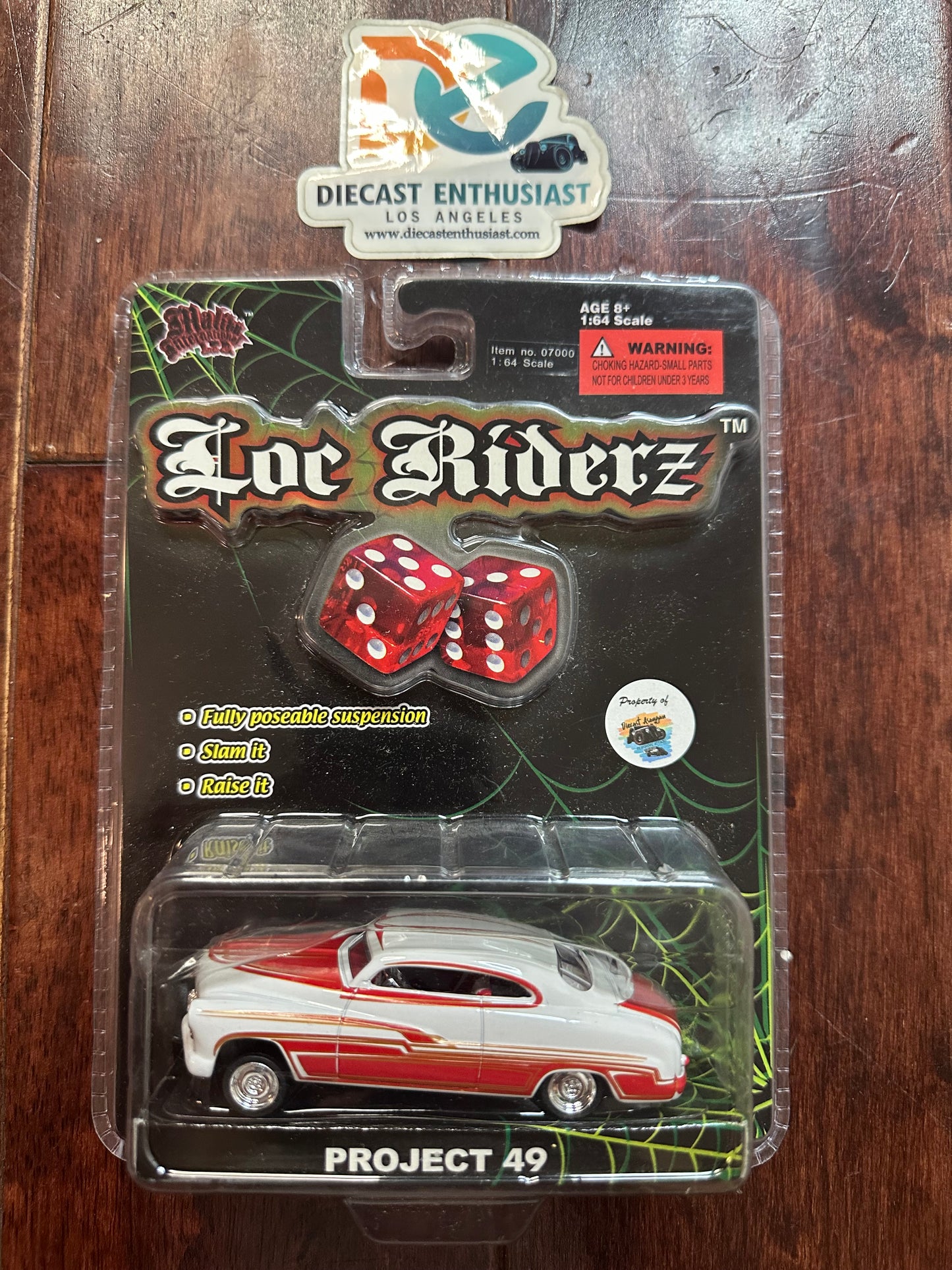 Malibu International Loc Riderz Series Impala Bel Air Set 1:64