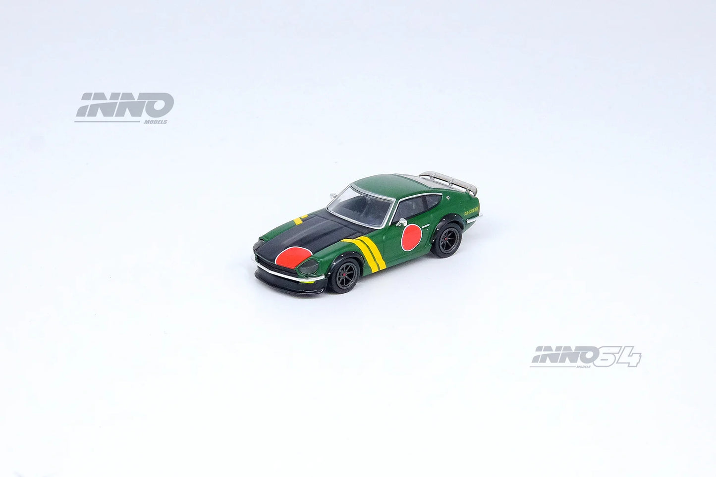 Inno64 Datsun 240Z S30 Zero Fighter Aircraft Livery Green Black 1:64