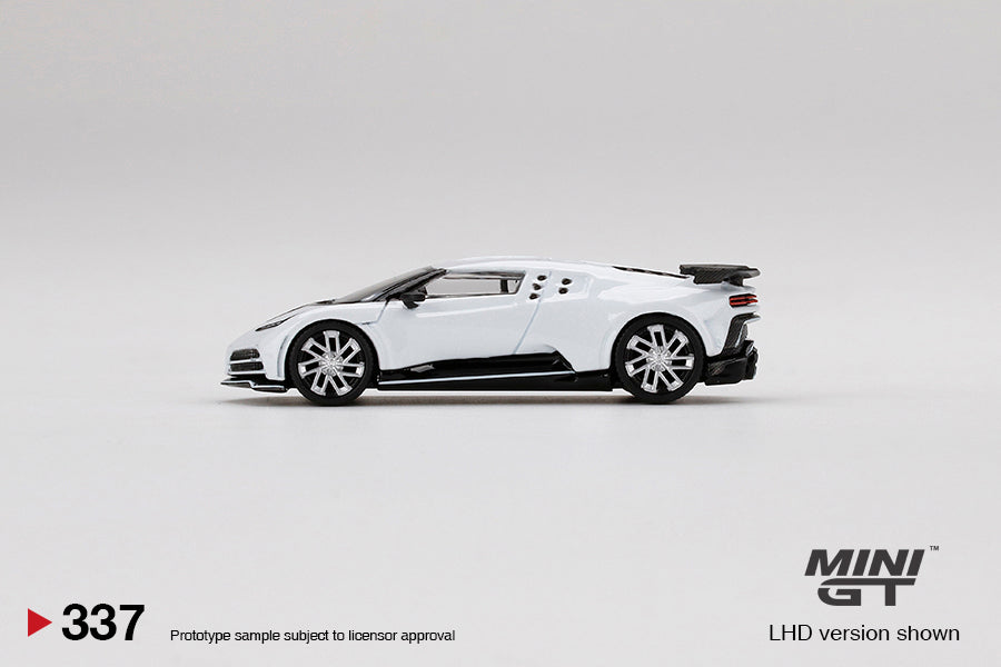 Mini GT Box Version 337 Bugatti Centodieci White 1:64
