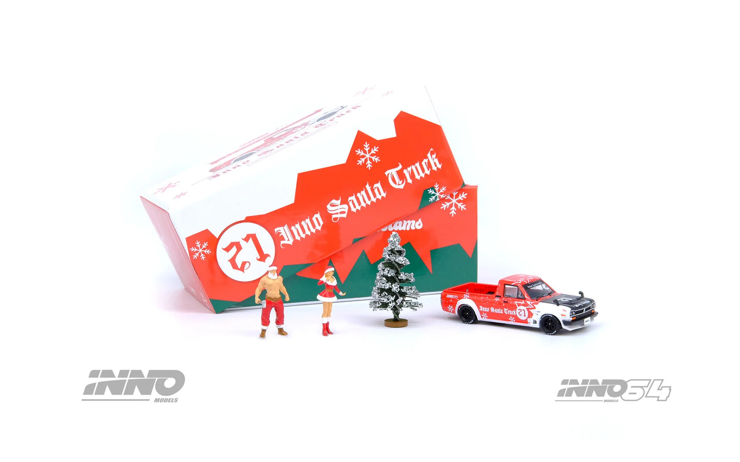 Inno64 Nissan Sunny Hakotora Santa Truck 1:64