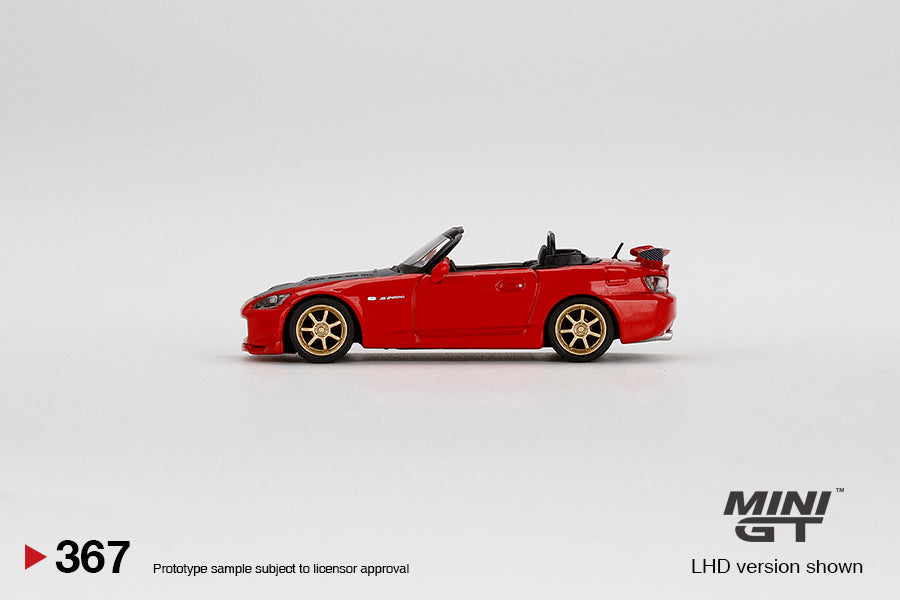 Mini GT Box Version 367 Honda S2000 Mugen New Formula Red 1:64