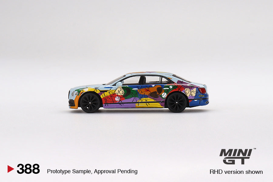 Mini GT Box Version 388 Bentley Flying Spur V8 Unifying Spur 1:64