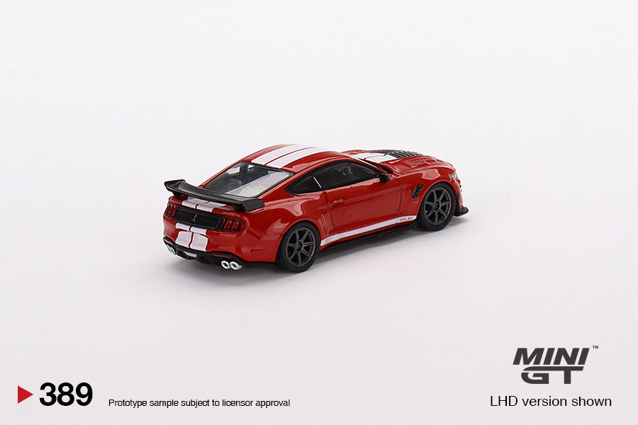 Mini GT Box Version 389 Shelby GT500 SE Widebody Ford Race Red 1:64