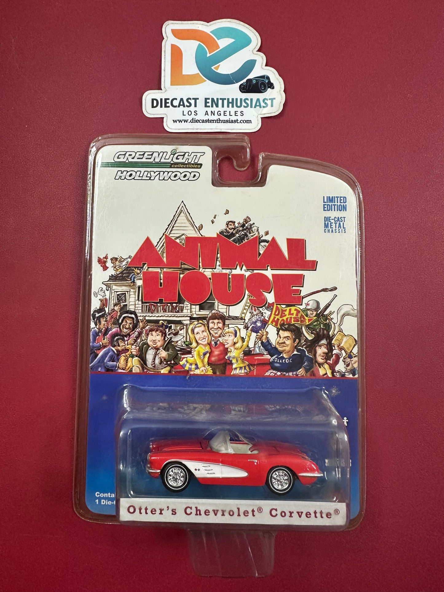Greenlight Animal House Otter's Chevrolet Corvette 1:64