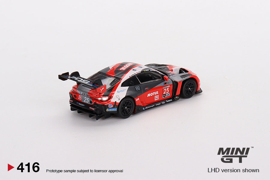 Mini GT Box Version 416 BMW M4 GT3 #25 RLL 2022 Daytona 24 Hrs Red Black 1:64