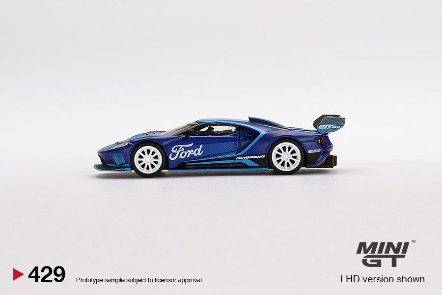 Mini GT Box Version 429 Ford GT Mk II Ford Performance Blue 1:64