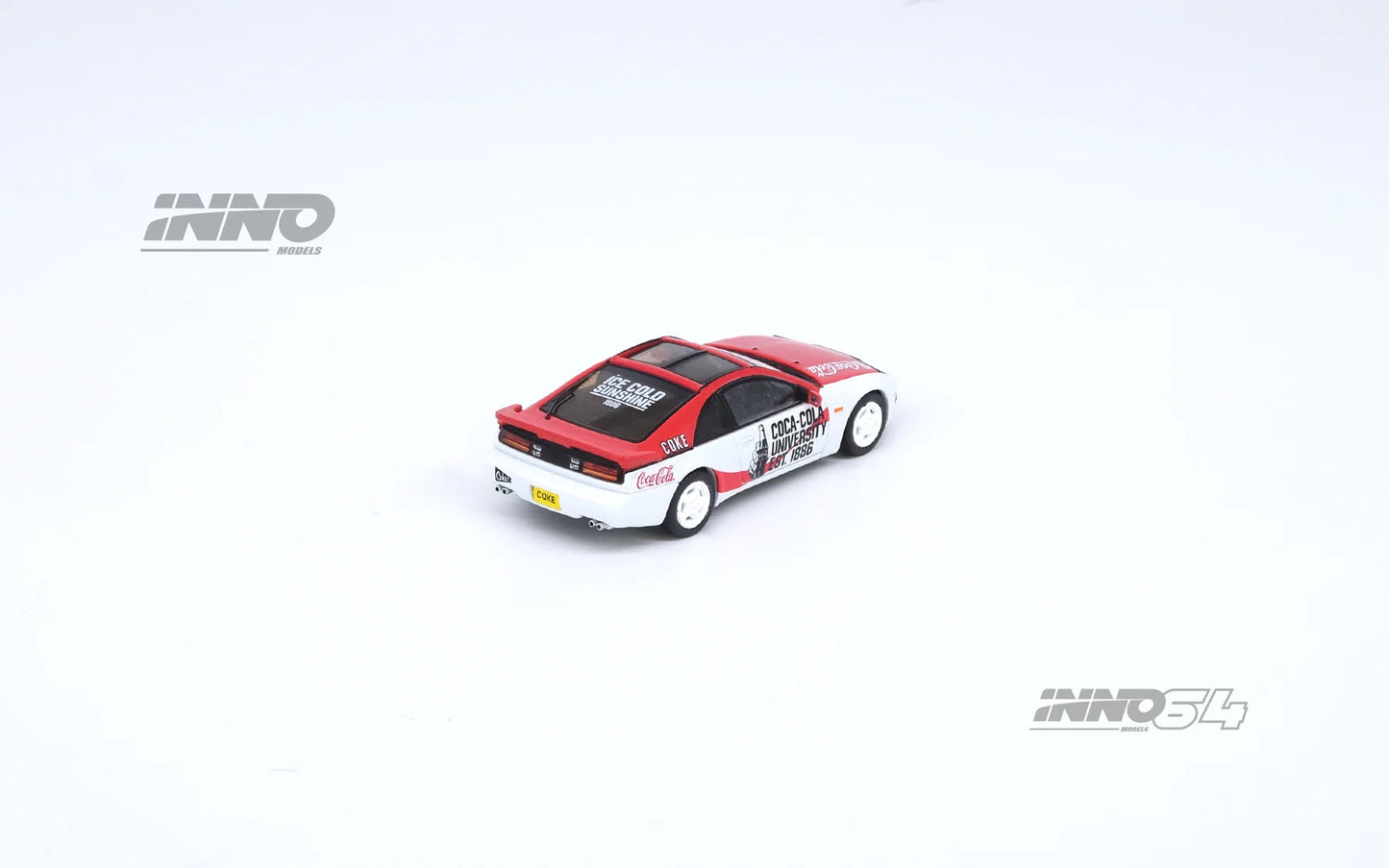 Inno64 Nissan Fairlady Z S32 Coca Cola Red White 1:64