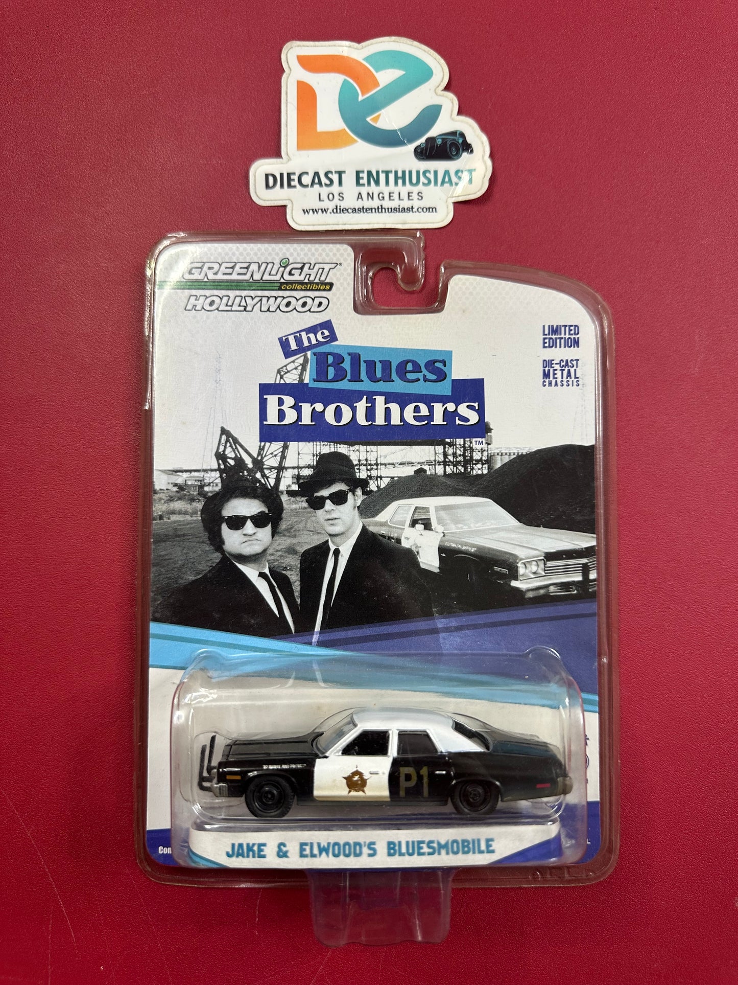 Greenlight The Blues Brothers Jake & Elwoods Bluesmobile Police Car 1:64