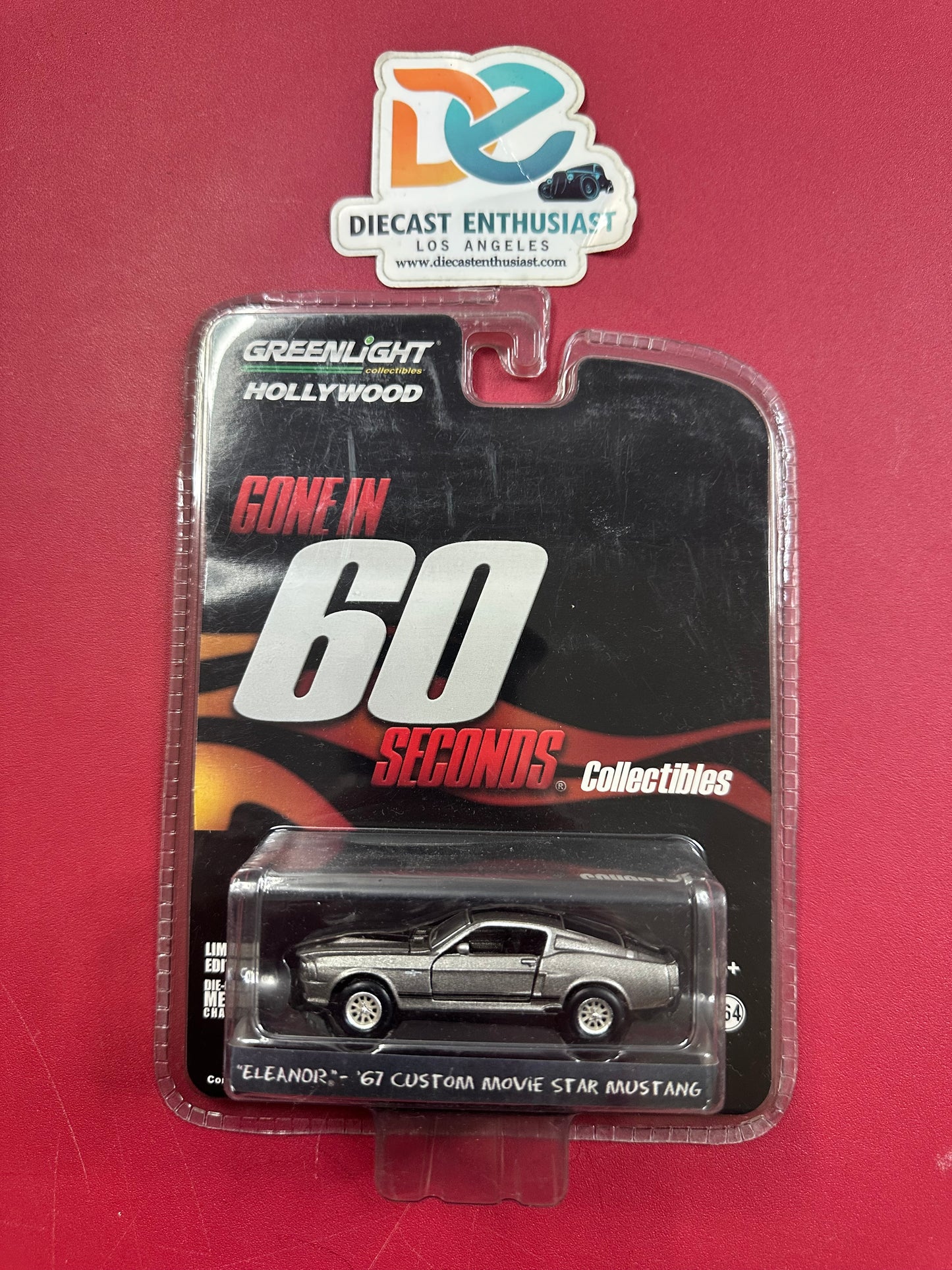 Greenlight Gone In 60 Seconds Eleanor 67 Custom Movie Star Mustang 1:64