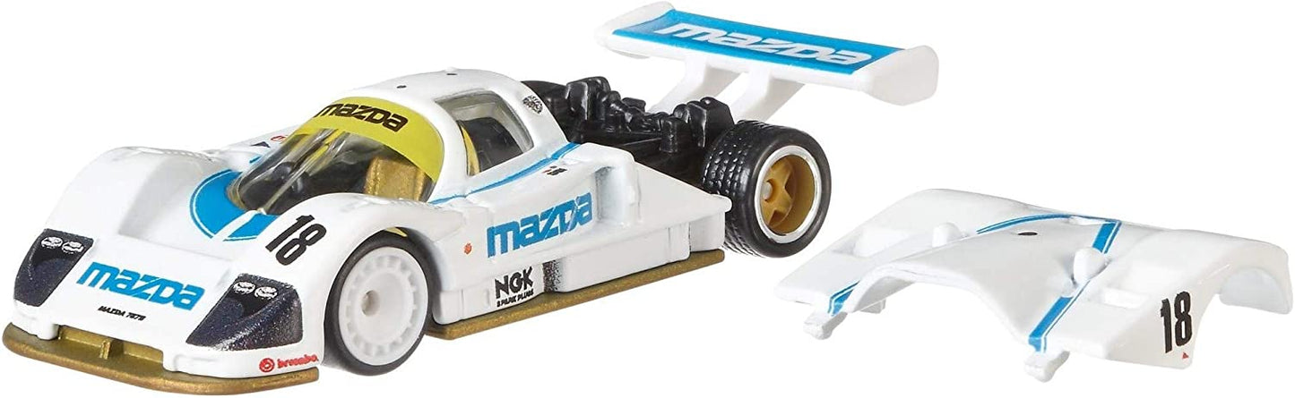 Hot Wheels Circuit Legends Mazda 787B White 1:64