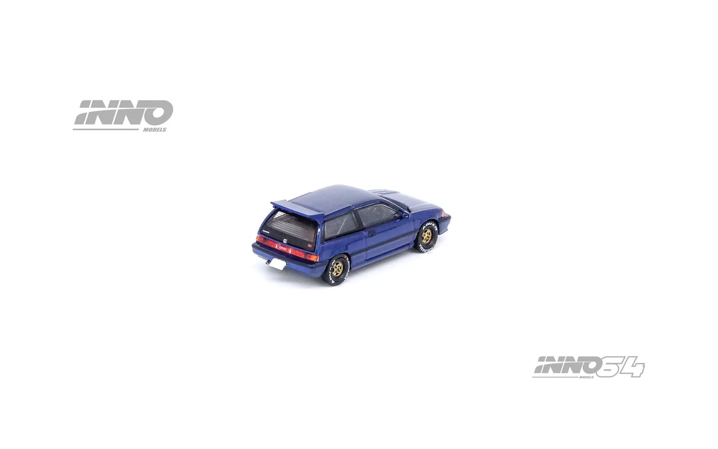 Inno64 Honda Civic Si E-AT Blue 1:64