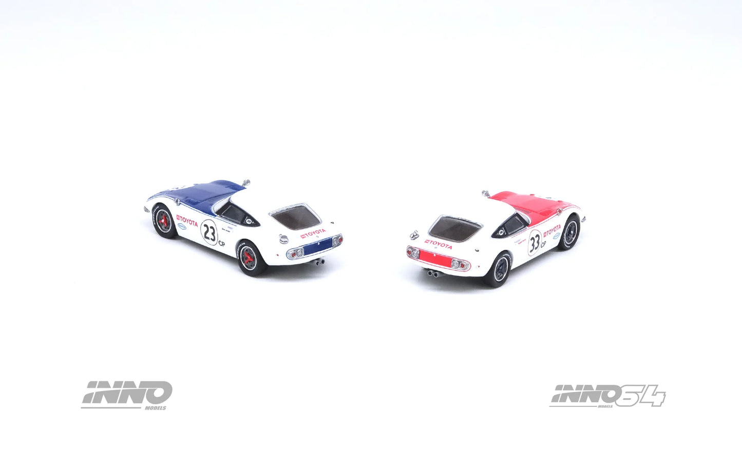 Inno64 Toyota 2000GT MF10 #23 & #33 SCCA 1968 Boxset Collection 1:64