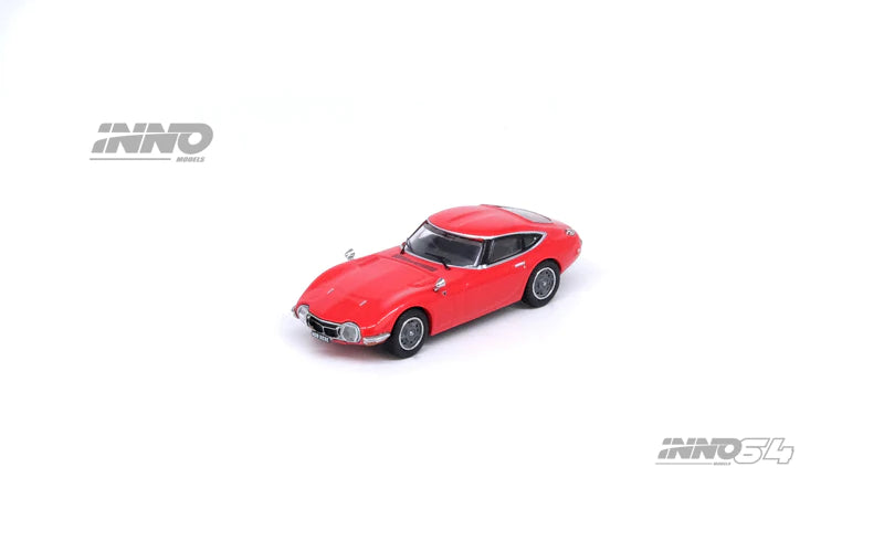 Inno64 Toyota 2000GT MF10 Red 1:64