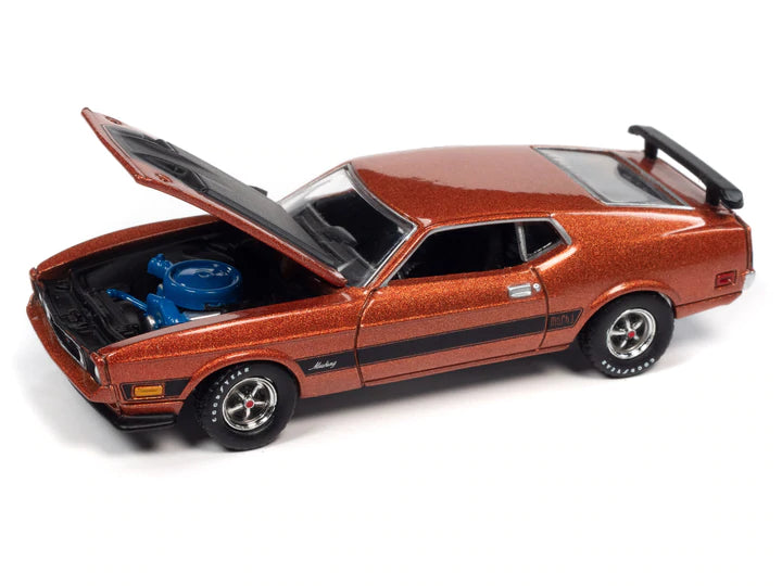 Auto World Vintage Muscle 1971 Ford Mustang Mach 1 Medium Copper Poly 1:64