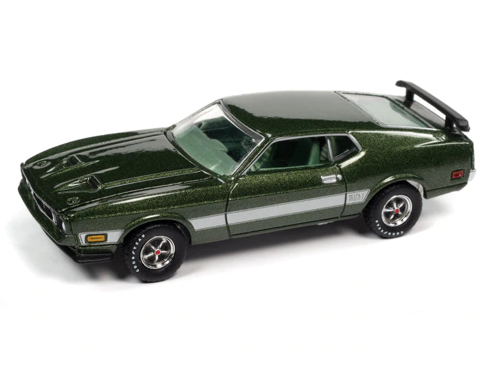 Auto World Vintage Muscle 1971 Ford Mustang Mach 1 Ivy Bronze Poly 1:64