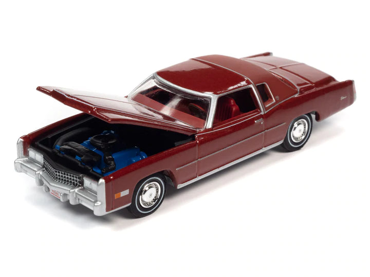 Auto World Luxury Cruisers 1975 Cadillac Eldorado Firethorn Poly 1:64
