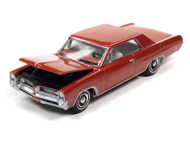 Auto World Vintage Muscle 1964 Pontiac Grand Prix Royal Bobcat Sunfire Red Poly 1:64