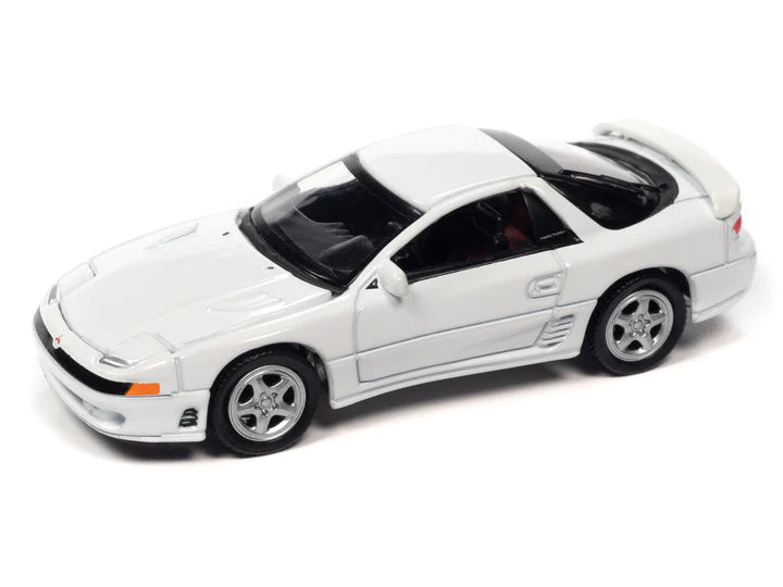 Auto World Modern Muscle 1991 Mitsubishi 3000GT VR4 Glacier White 1:64