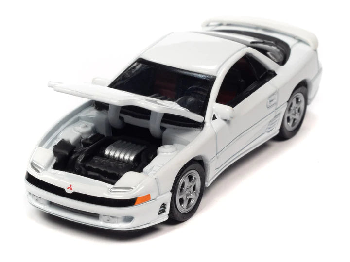 Auto World Modern Muscle 1991 Mitsubishi 3000GT VR4 Glacier White 1:64