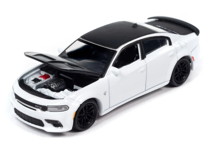 Auto World Modern Muscle 2021 Dodge Charger SRT Hellcat Redeye White Knuckle 1:64