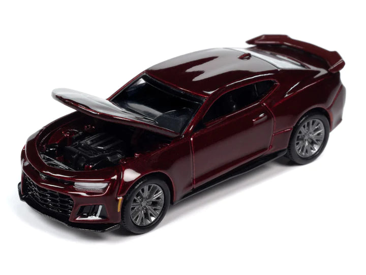 Auto World Modern Classic 2022 Chevy Camaro ZL1 Wild Cherry 1:64