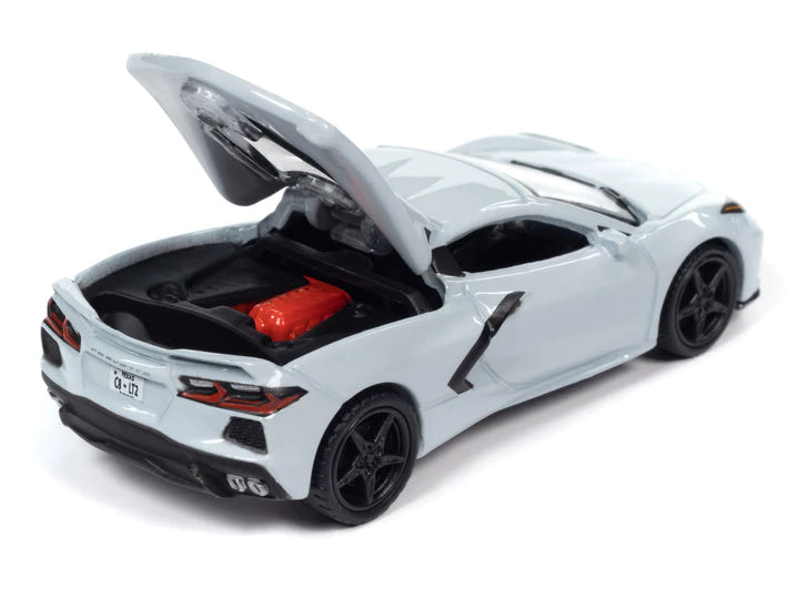 Auto World Sports Cars 2022 Chevrolet Corvette Ceramic Matrix Gray 1:64