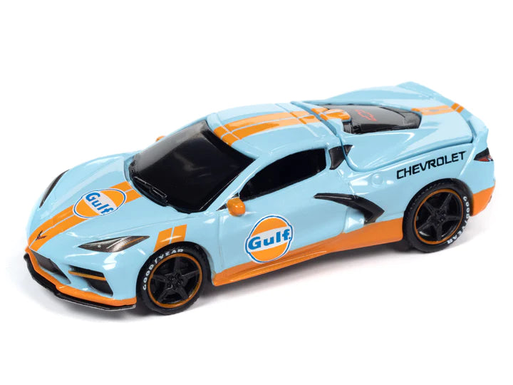 Auto World Sports Cars 2022 Chevrolet Corvette Gulf 1:64