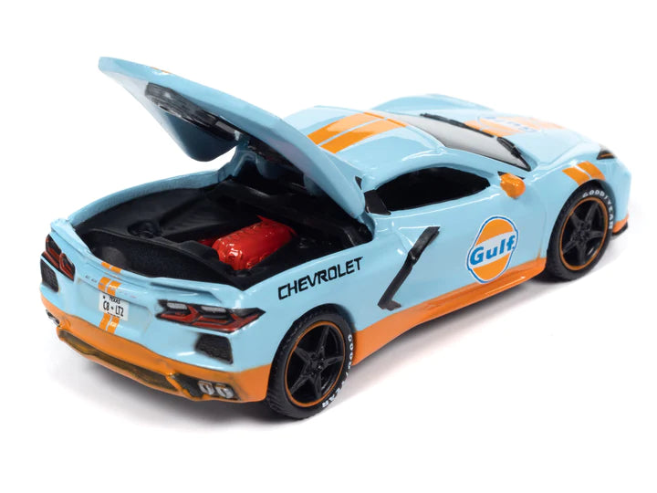 Auto World Sports Cars 2022 Chevrolet Corvette Gulf 1:64