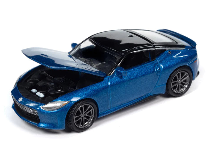 Auto World Import Legends 2023 Nissan Z Seiran Blue Super Black 1:64