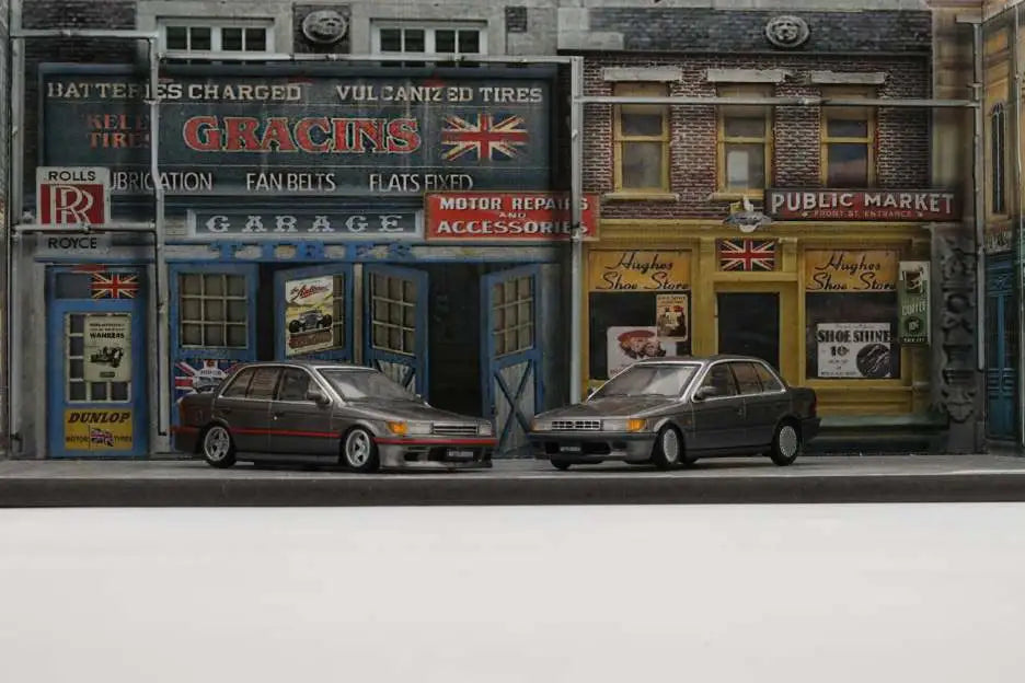 BM Creations Mitsubishi 1988 Lancer GTi LHD Grey 1:64