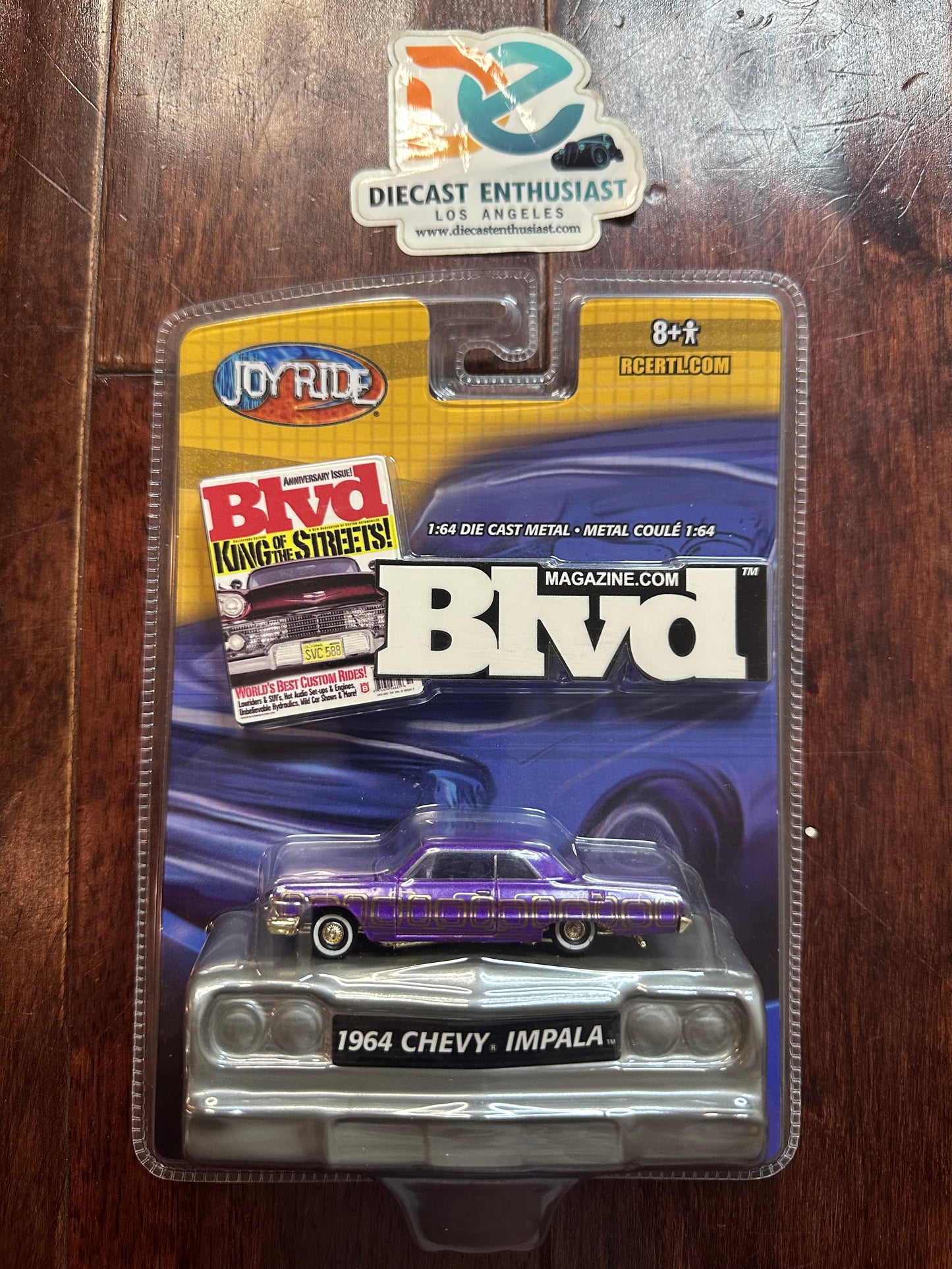 Joy Ride Blvd Magazine Impala Starliner Mercury Set 1:64