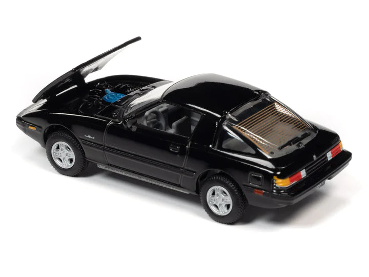 Johnny Lightning 1981 Mazda RX7 Brilliant Black 1:64