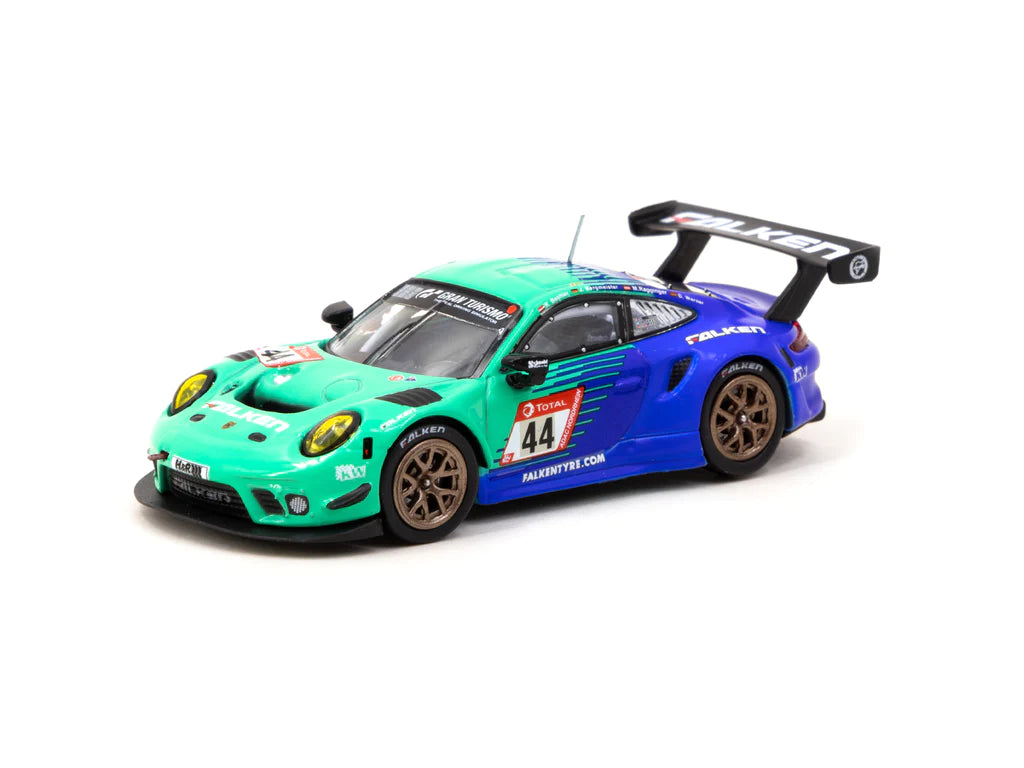 Tarmac Works X Ixo Models Porsche 911 GT3 R Nurburgring 24h 2019 Falken 1:64