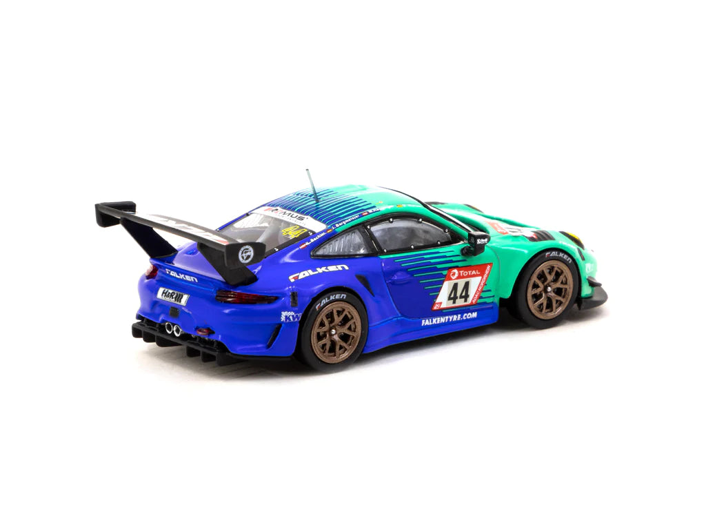 Tarmac Works X Ixo Models Porsche 911 GT3 R Nurburgring 24h 2019 Falken 1:64