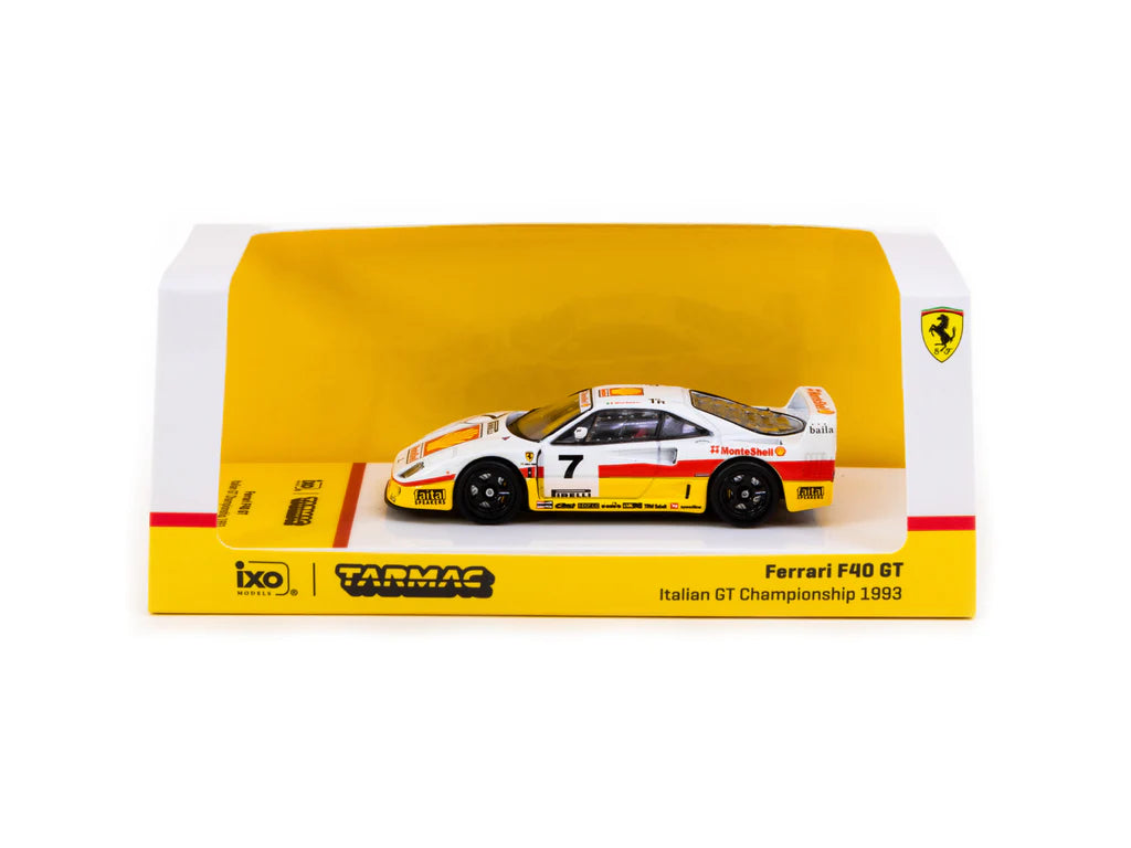 Tarmac Works X Ixo Models Ferrari F40 GT Italian GT Championship