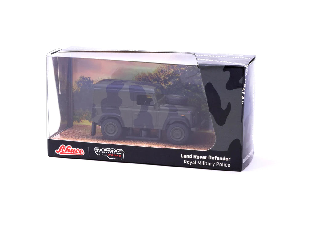 Tarmac Works Land Rover Defender Royal Military Police 1:64