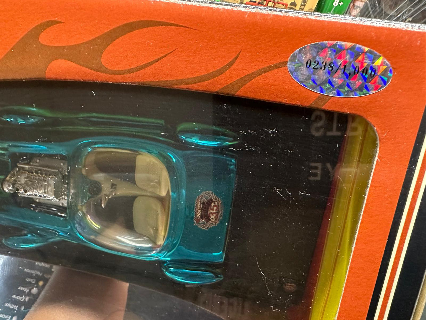 Hot Wheels 35 Anniversary Collectors Series Beatnik Bandit Blue Metallic 1:18