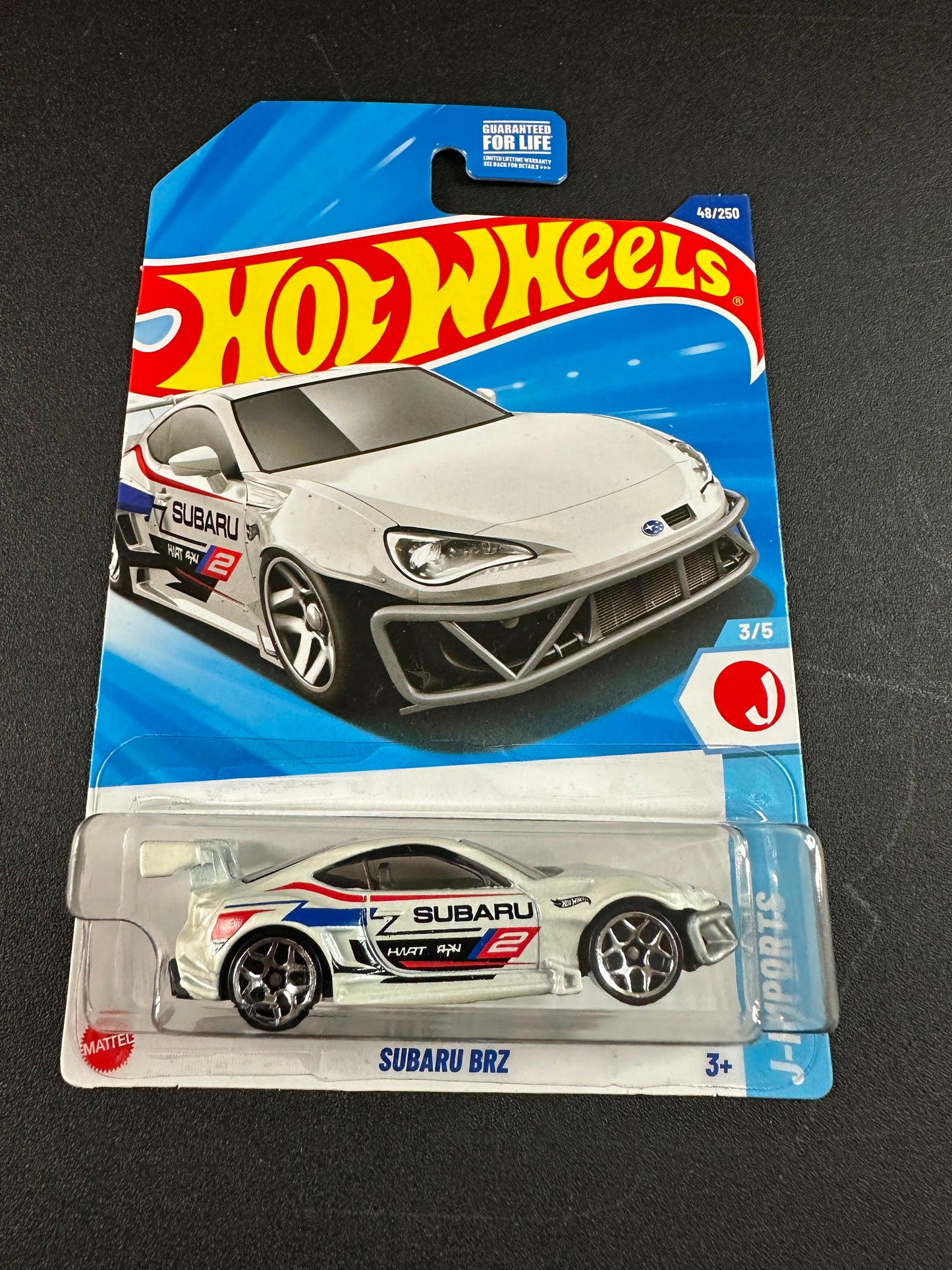 Hot Wheels Subaru BRZ White 1:64