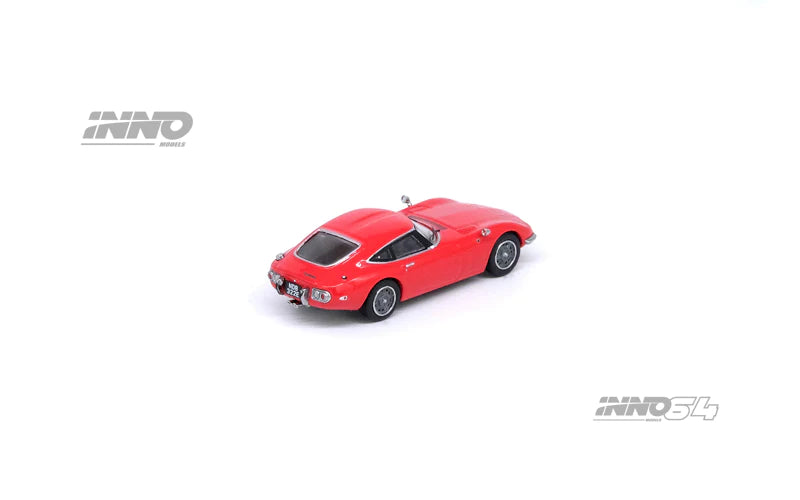Inno64 Toyota 2000GT MF10 Red 1:64